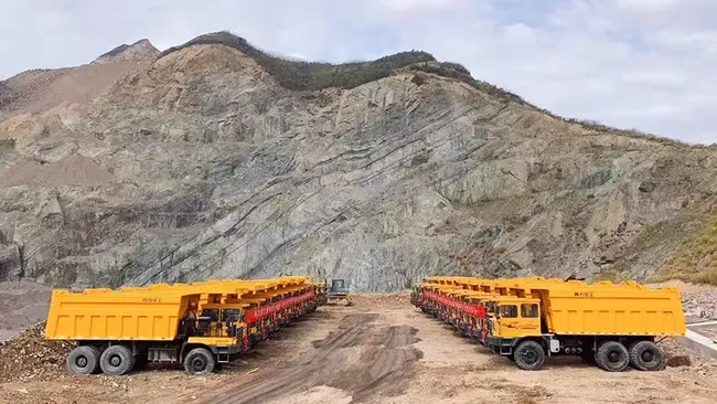 مشروع نقل الركام التابع لشركة Zhejiang Jiaotong للتعدين 